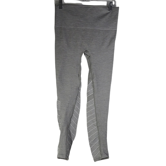 Blanqi Sport Support Hipster Contour Leggings Maternity Postpartum Gray Medium - Picture 4 of 6